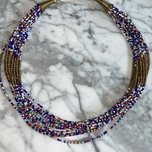 NIB colorful beaded necklace